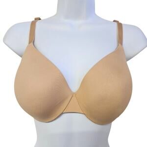 Skims Smoothing Intimates Full Coverage Ligthly Lined Bra Size 34DD NWT Clay